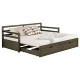 Sorrento 2-drawer Twin XL Daybed with Extension Trundle Grey - 305706