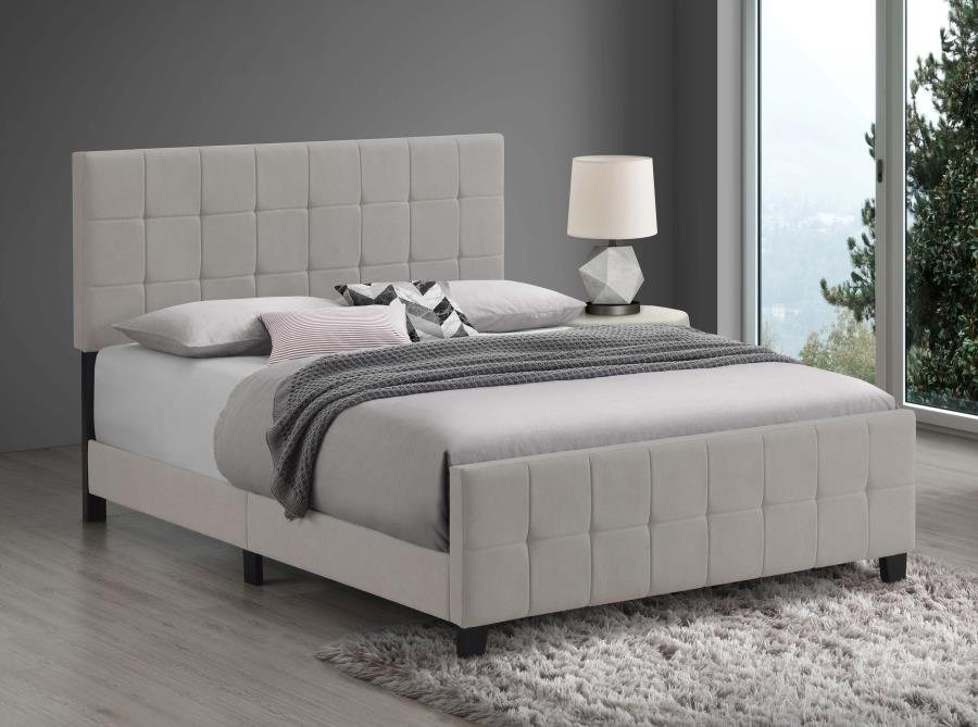Fairfield Upholstered Queen Panel Bed Beige - 305952Q