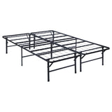 Mabel Metal Eastern King Mattress Support Platform Bed Black - 305957KE