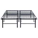 Mabel Metal Eastern King Mattress Support Platform Bed Black - 305957KE