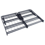 Mabel Metal Eastern King Mattress Support Platform Bed Black - 305957KE