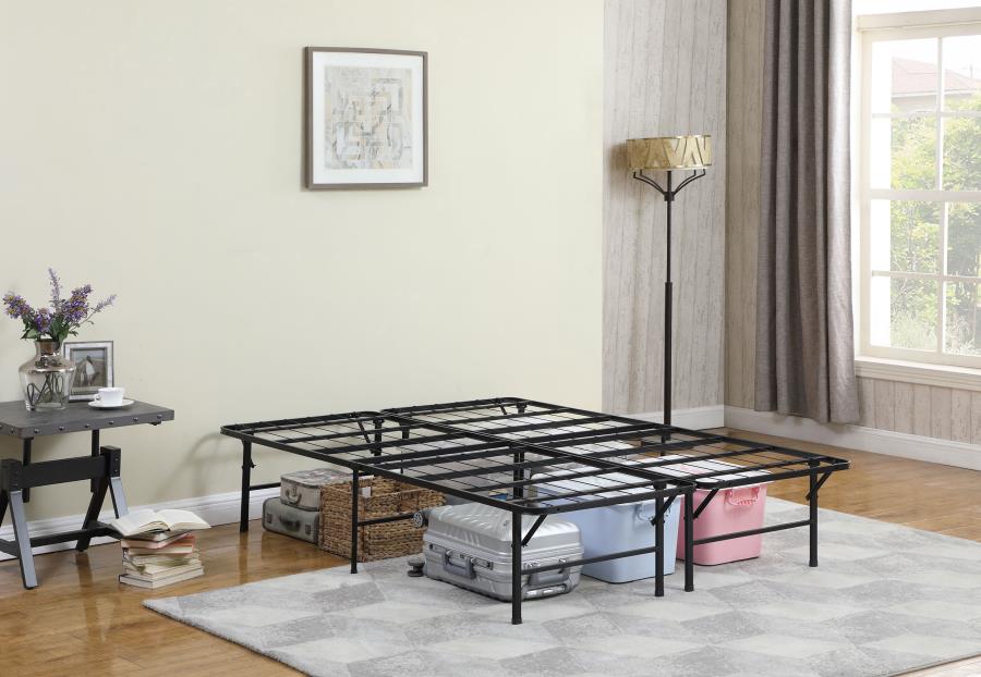Mabel Metal California King Support Platform Bed Black - 305957KW