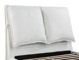 Gwendoline Upholstered Queen Panel Bed White - 306040Q