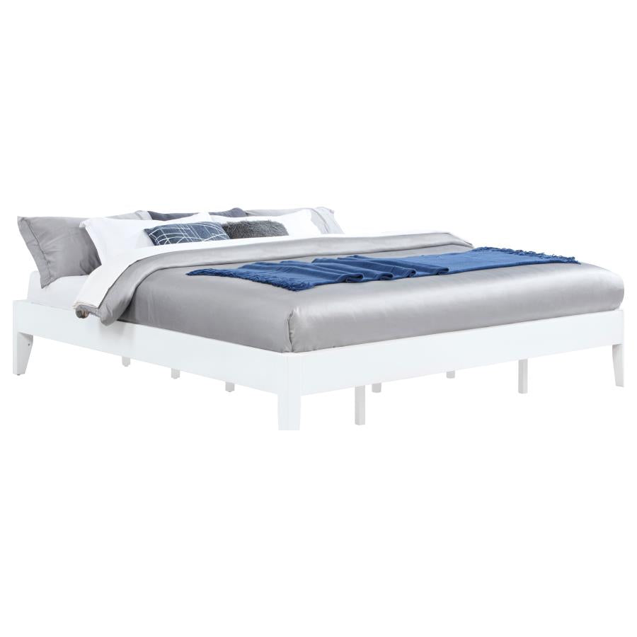 Hounslow Eastern King Universal Platform Bed White - 306128KE