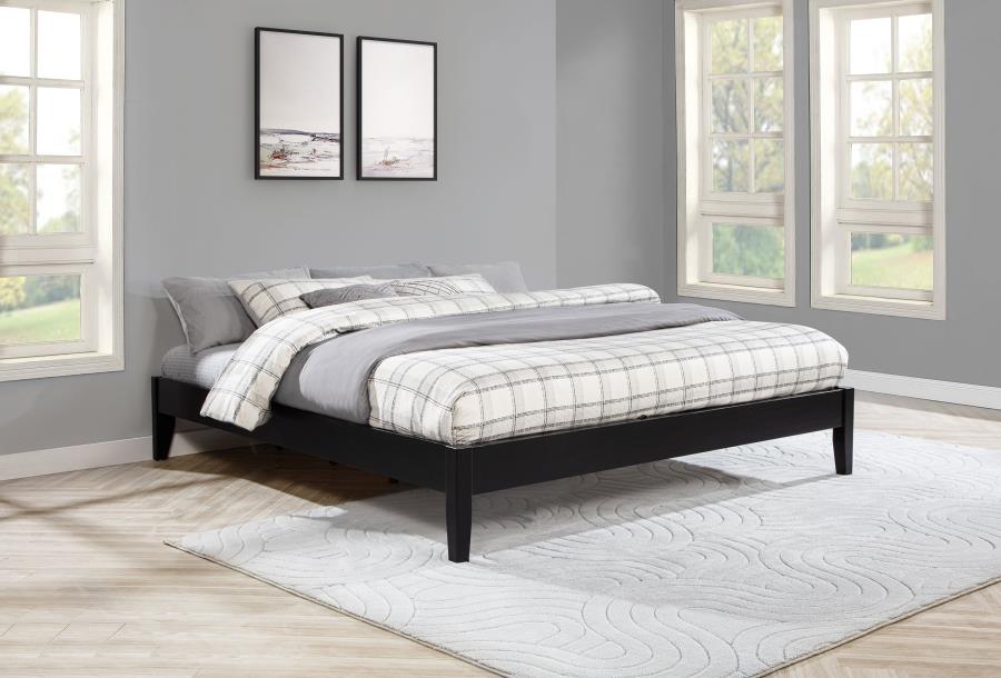 Hounslow California King Universal Platform Bed Black - 306129KW