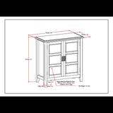 Burlington - Handcrafted Low Storage Cabinet