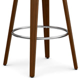 Roland - Upholstered Swivel Counter Height Stool