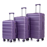 Tourist 3 Piece Luggage Set, Combination Lock, Durable Hard Shell With 360° Silent Wheels