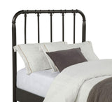 Rocco All Wood Water Pipe Open Frame Twin Bed Dark Bronze - 310035T