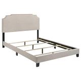 Tamarac Upholstered Full Panel Bed Beige - 310061F