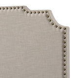 Tamarac Upholstered Full Panel Bed Beige - 310061F