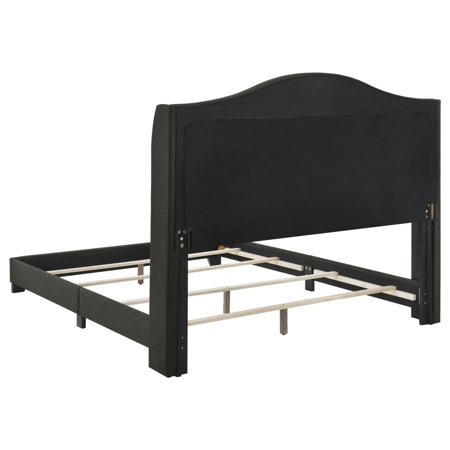 Sonoma Upholstered Full Wingback Bed Grey - 310072F