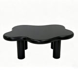 Cloud Shaped Coffee Table With 4 Round Legs