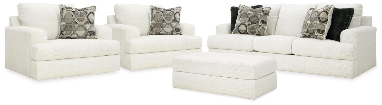 Karinne Sofa, 2 Chairs and Ottoman - 31403U7
