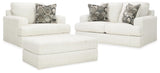 Karinne Loveseat, Oversized Chair and Accent Ottoman - 31403U5