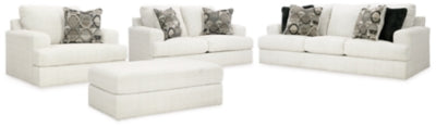 Karinne Sofa, Loveseat, Oversized Chair and Ottoman - 31403U4