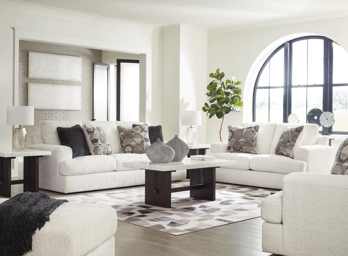 Karinne Sofa, Loveseat, Oversized Chair and Ottoman - 31403U4