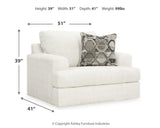 Karinne Oversized Chair and Ottoman - 31403U3