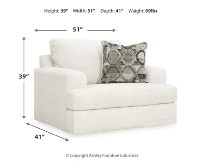 Karinne Oversized Chair and Ottoman - 31403U3