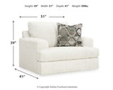 Karinne Oversized Chair and Ottoman - 31403U3