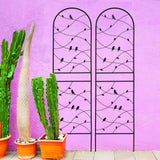 Garden Rustproof Trellis For Climbing Plants