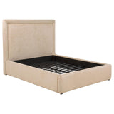 Lawson 54-inch Upholstered Full Platform Bed Light Saddle - 315835LF