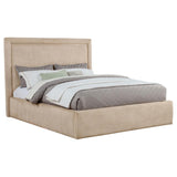 Lawson 54-inch Upholstered Eastern King Platform Bed Saddle - 315835LKE