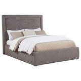 Lawson 54-inch Upholstered Full Panel Platform Bed Mushroom - 315835MF