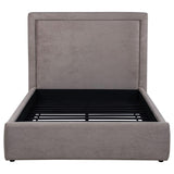 Lawson 54-inch Upholstered Full Panel Platform Bed Mushroom - 315835MF