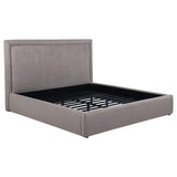 Lawson 54-inch Upholstered Eastern King Platform Bed Mushroom - 315835MKE