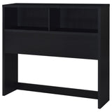 Westpark 3-piece Full Bedroom Set Bookcase Headboard Black - 315851F-SET