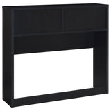 Westpark 3-piece Full Bedroom Set Bookcase Headboard Black - 315851F-SET