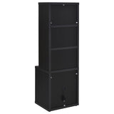 Westpark 3-piece Full Bedroom Set Bookcase Headboard Black - 315851F-SET