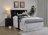 Westpark 49-inch Full Bookcase Headboard Black - 315851F