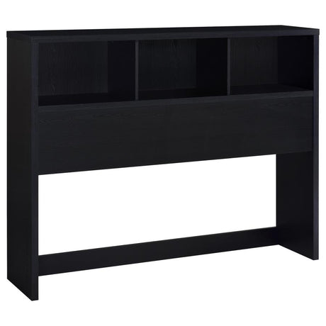 Westpark 3-piece Queen Bedroom Set Bookcase Headboard Black - 315851Q-SET