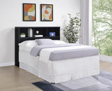 Westpark 49-inch Queen Bookcase Headboard Black - 315851Q