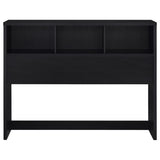 Westpark 49-inch Queen Bookcase Headboard Black - 315851Q