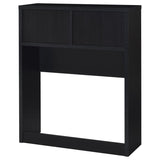 Westpark 49-inch Twin Bookcase Headboard Black - 315851T
