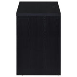 Westpark 2-drawer Nightstand LED Lights and USB Black - 315852