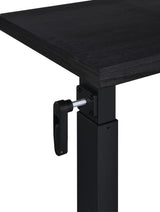 Westpark Height Adjustable Mobile Bedroom C-Table Black - 315856