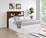 Westpark 49-inch Full Bookcase Headboard Dark Pine - 315881F