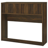 Westpark 49-inch Full Bookcase Headboard Dark Pine - 315881F