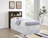 Westpark 49-inch Twin Bookcase Headboard Dark Pine - 315881T