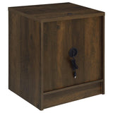 Westpark 2-drawer Nightstand LED Lights and USB Dark Pine - 315882
