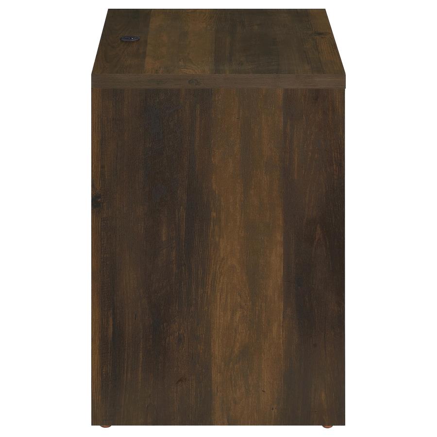 Westpark 2-drawer Nightstand LED Lights and USB Dark Pine - 315882