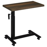 Westpark Height Adjustable Mobile Bedroom C-Table Dark Pine - 315886
