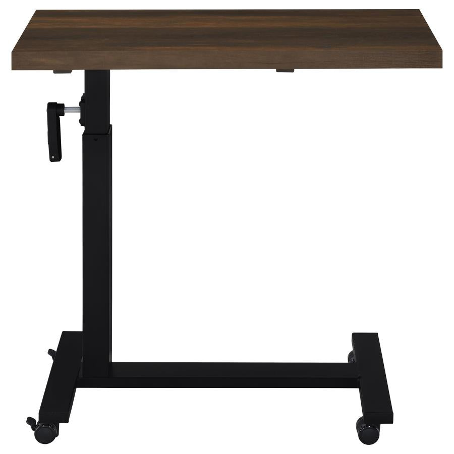 Westpark Height Adjustable Mobile Bedroom C-Table Dark Pine - 315886