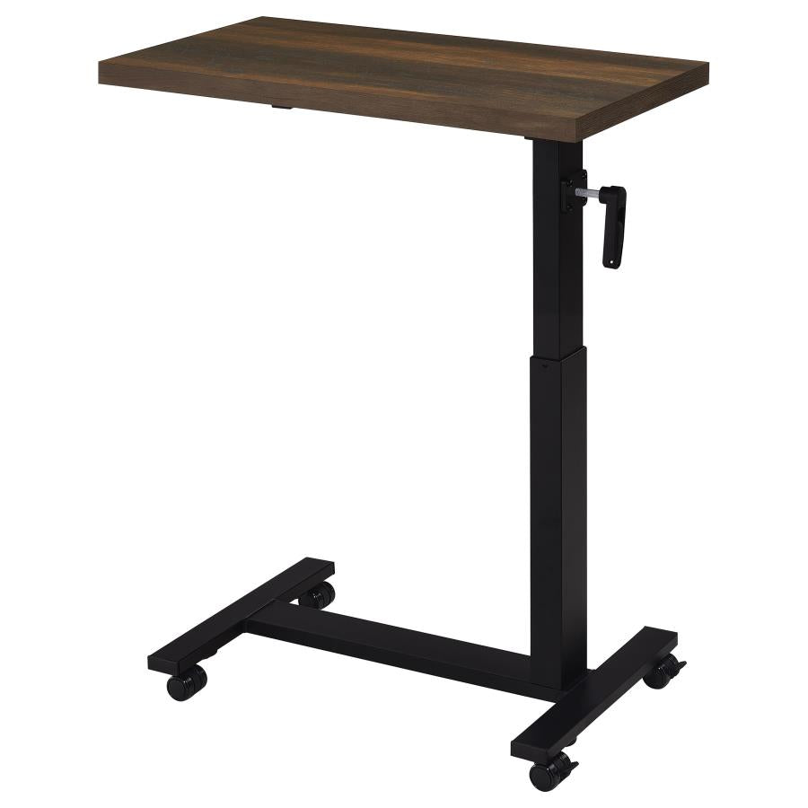 Westpark Height Adjustable Mobile Bedroom C-Table Dark Pine - 315886