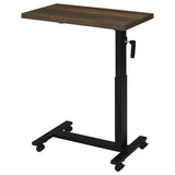 Westpark Height Adjustable Mobile Bedroom C-Table Dark Pine - 315886