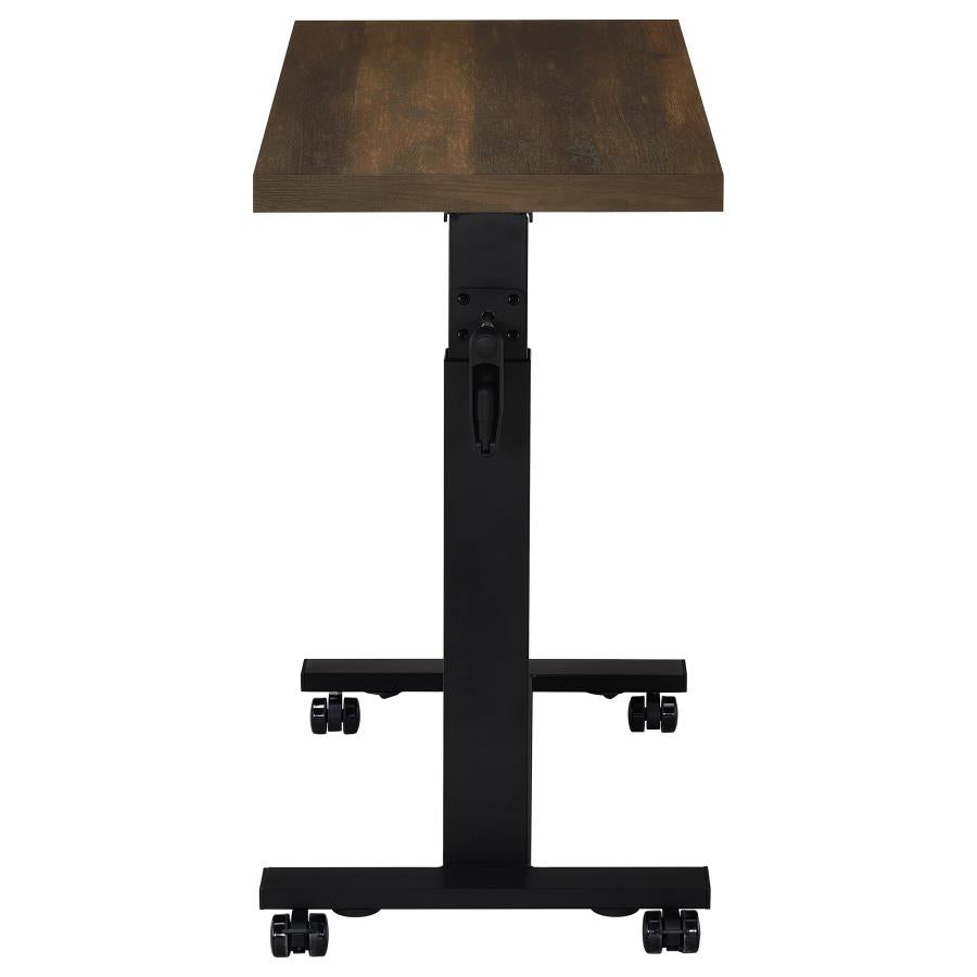 Westpark Height Adjustable Mobile Bedroom C-Table Dark Pine - 315886